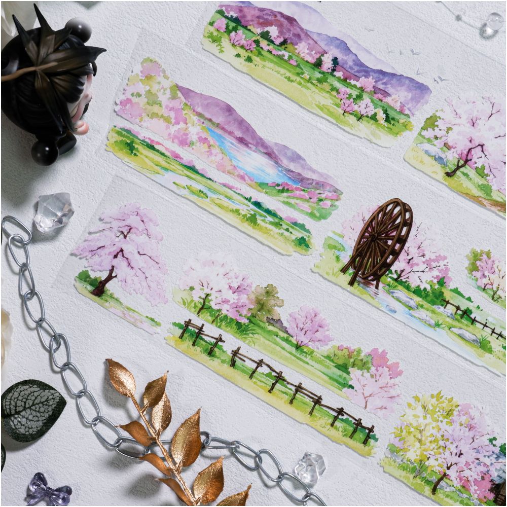 Landscape design all seasons PET Tape 4 Styles image 3