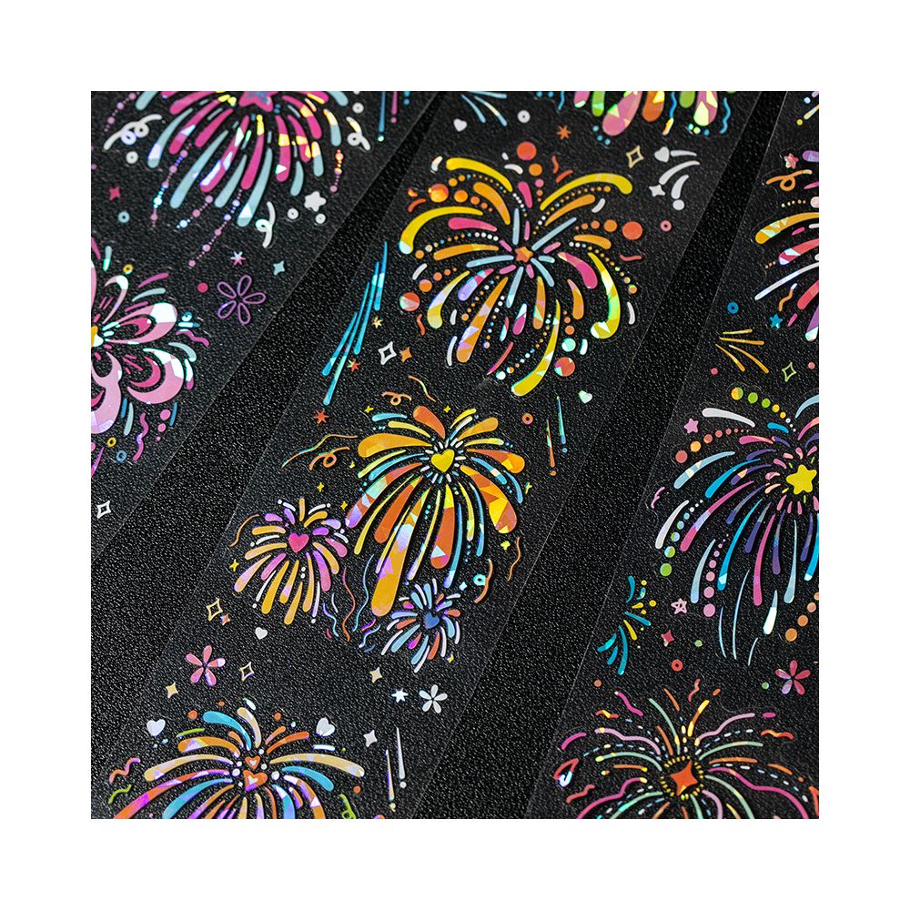 Firework Moment Series PET Tape 5 5cm 2m image 1