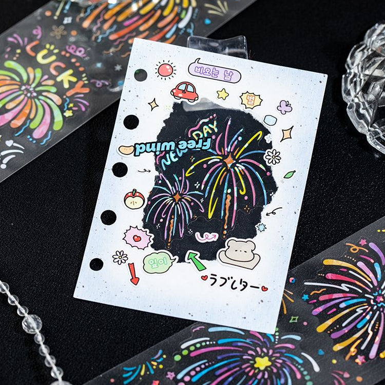 Firework Moment Series PET Tape 5 5cm 2m image 3