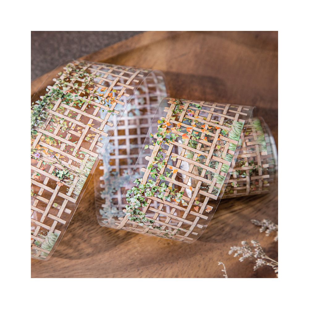 Flower series different style fence 5cm 2m 6 Styles image 2