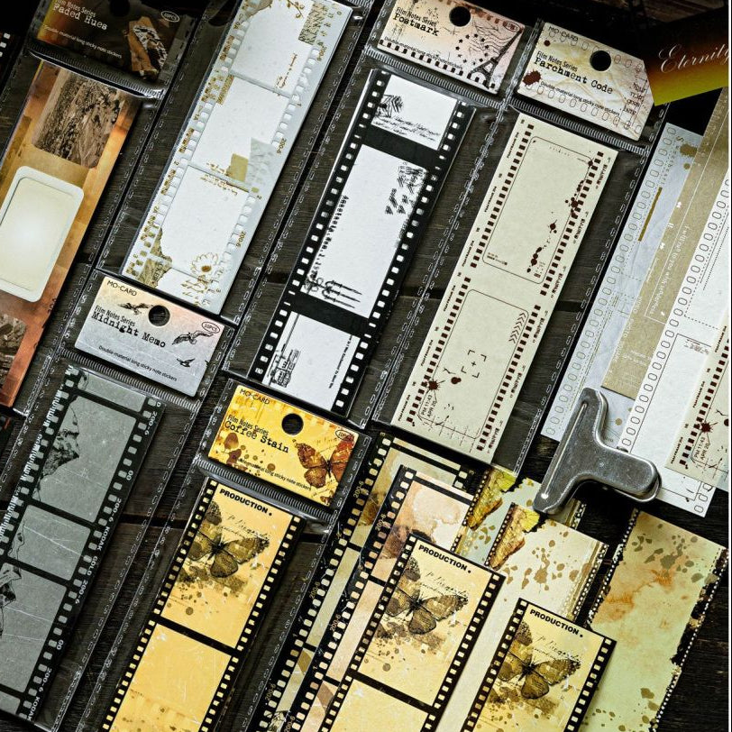 Long Film Sticky Notes Stickers 6 Types 10 Sheets image 1