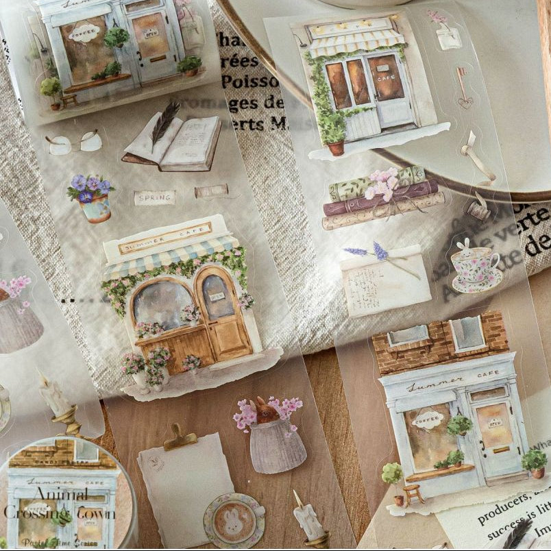 Light Color Time Series PET Tape 6 Styles 6cm 2m image 2