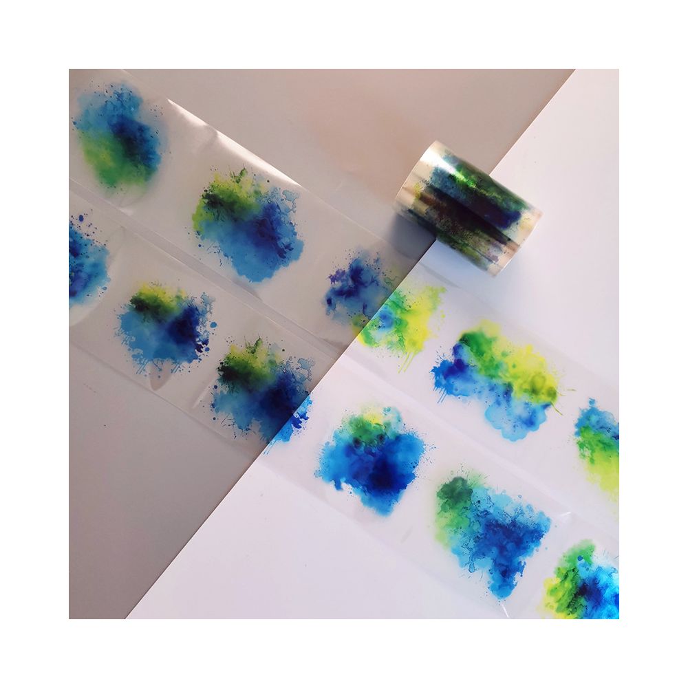 Blooming Color Series PET Tape 6cm 2m image 2
