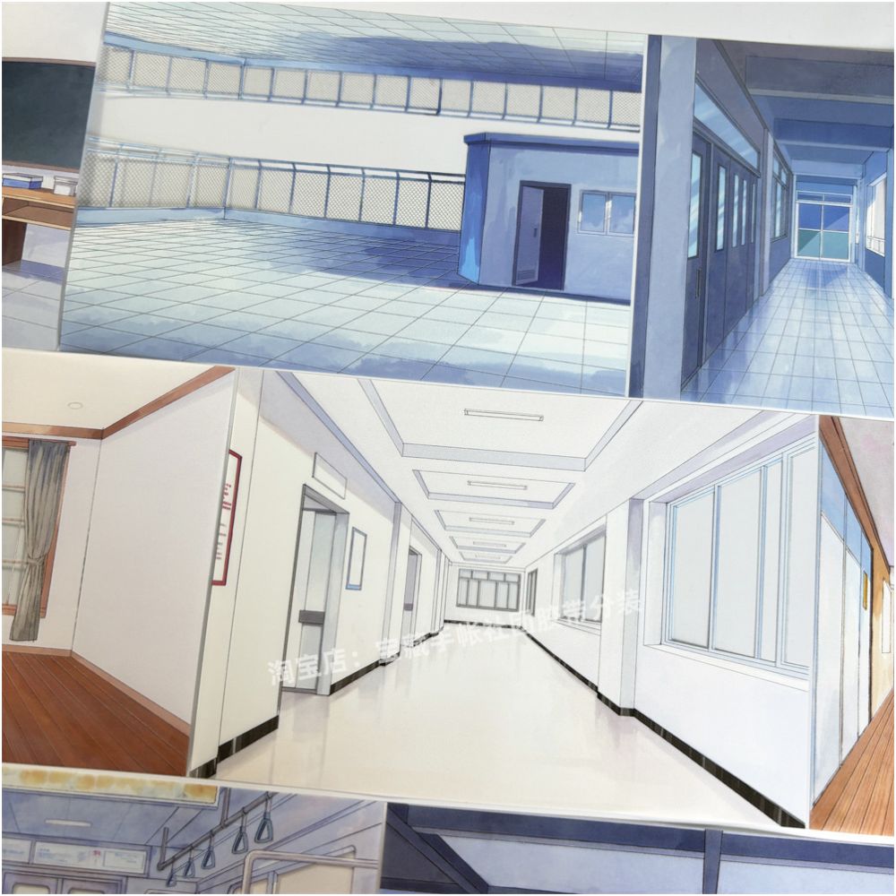 Modern house ancient style PET Tape 10 5cm 138cm image 2