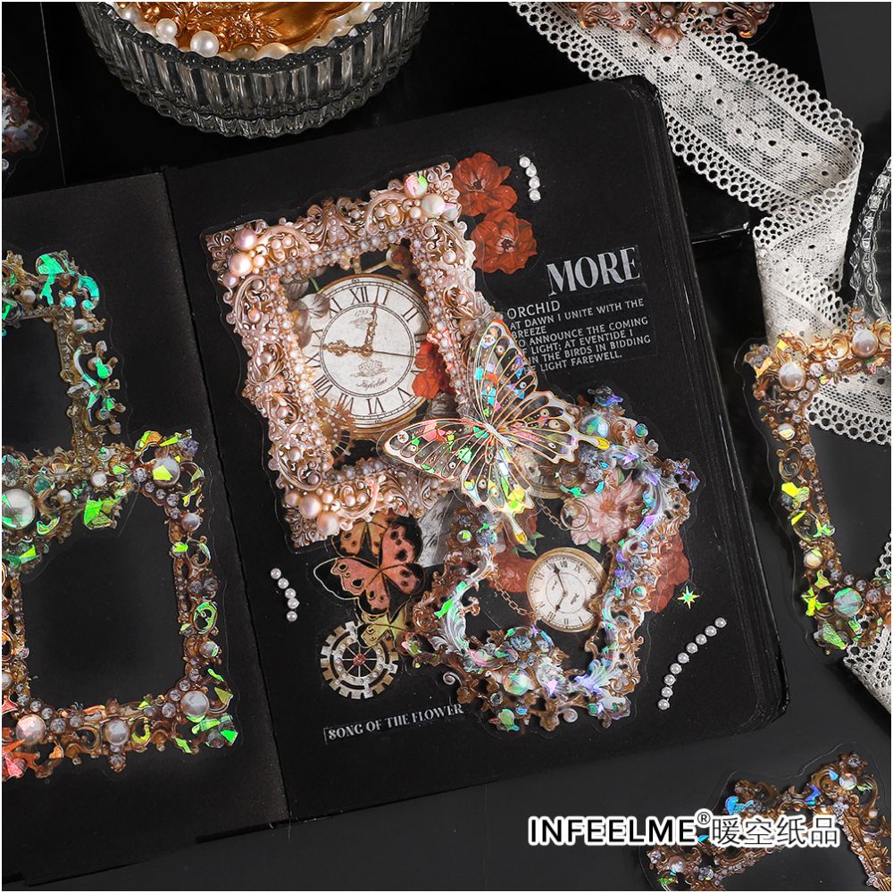 Baroque imagination PET stickers 4 Styles 10 Pcs image 4