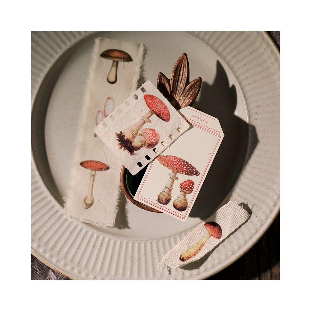 Mushrooms series Transfer Paper Stickers 2 Sheets image 3