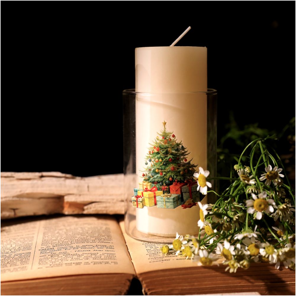 Christmas Series Transfer Paper Stickers 2 Pcs image 5