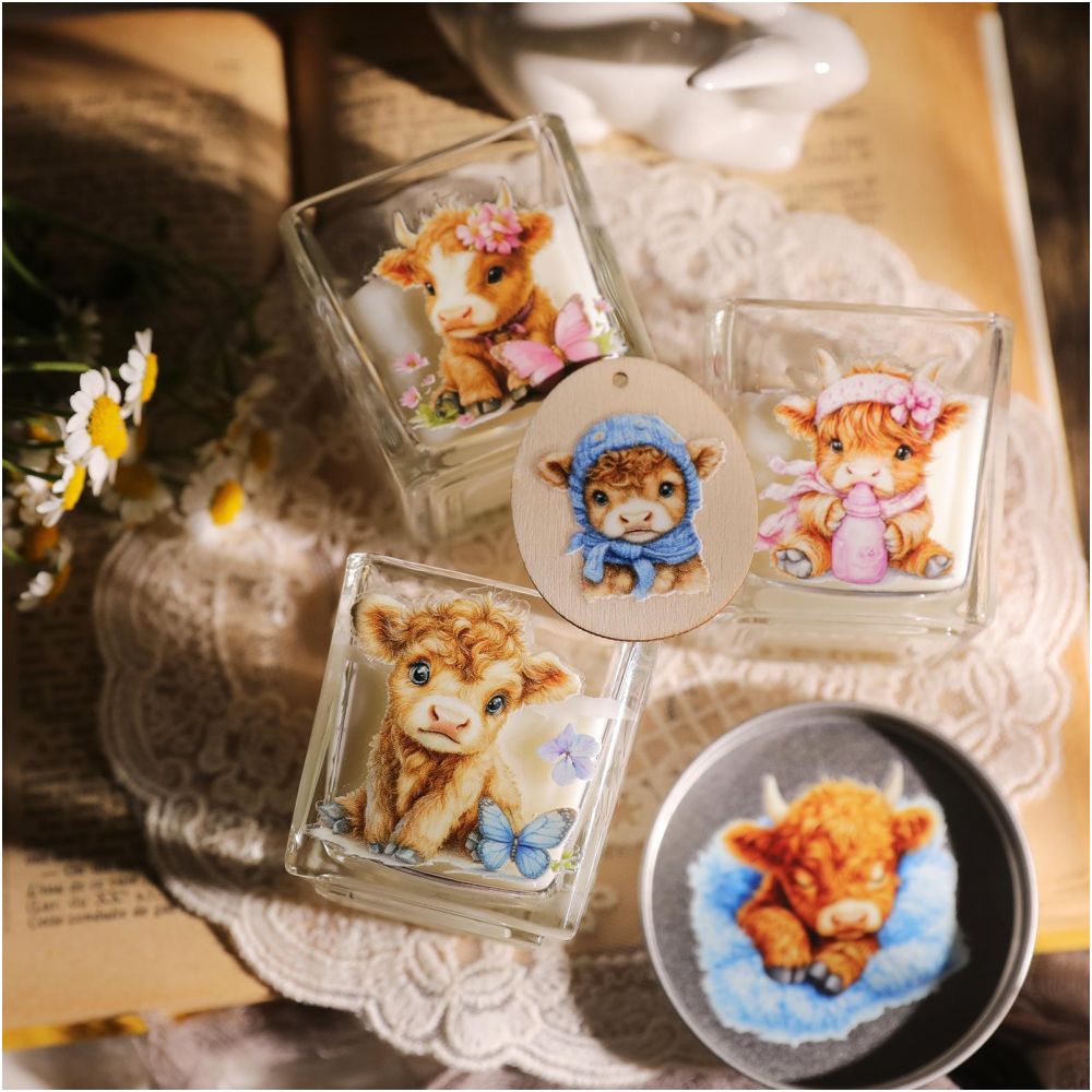 Rabbit House Cold Transfer Paper Stickers 2 Pcs image 3