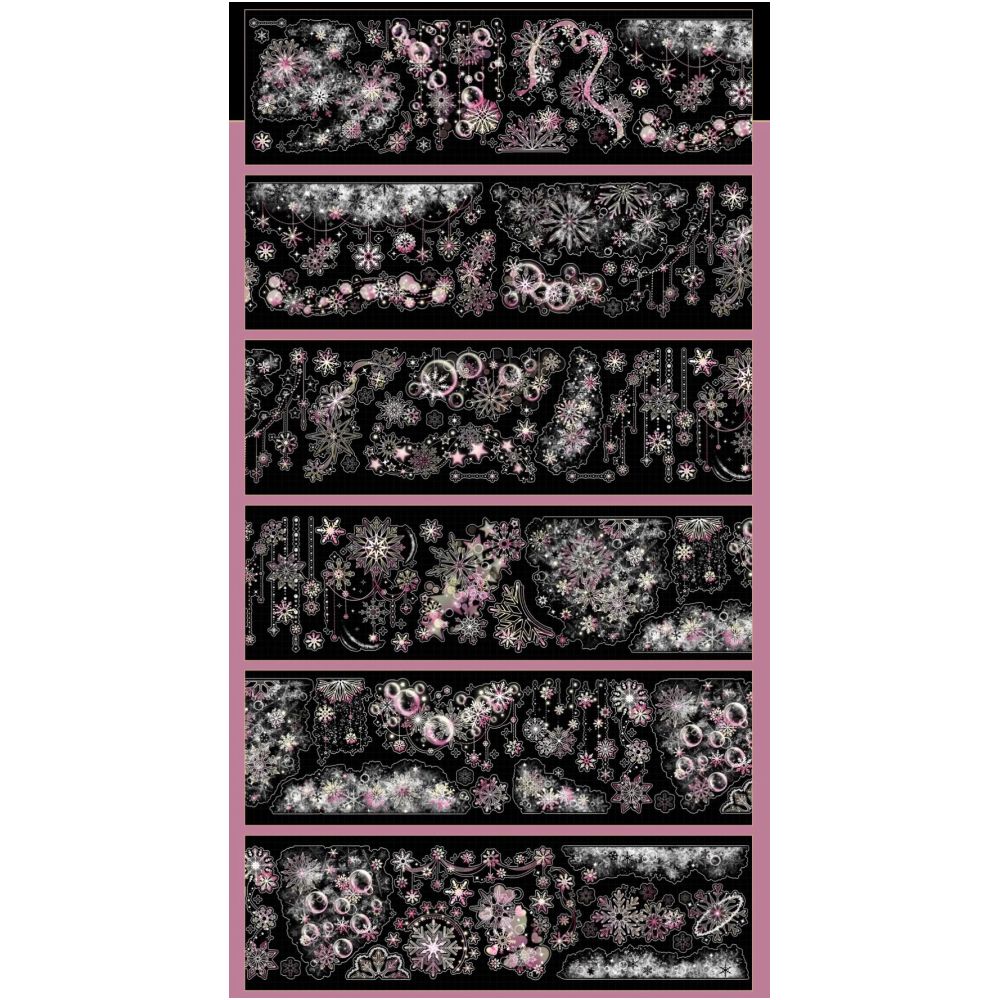 Snow Bubbles Winter PET Tape 6cm 1m image 7