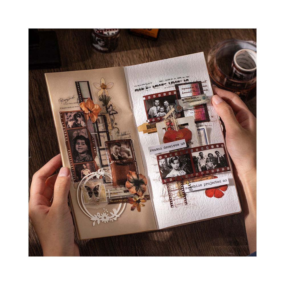 Memory Collection Series Vintage PET Tape 4cm 2m image 2