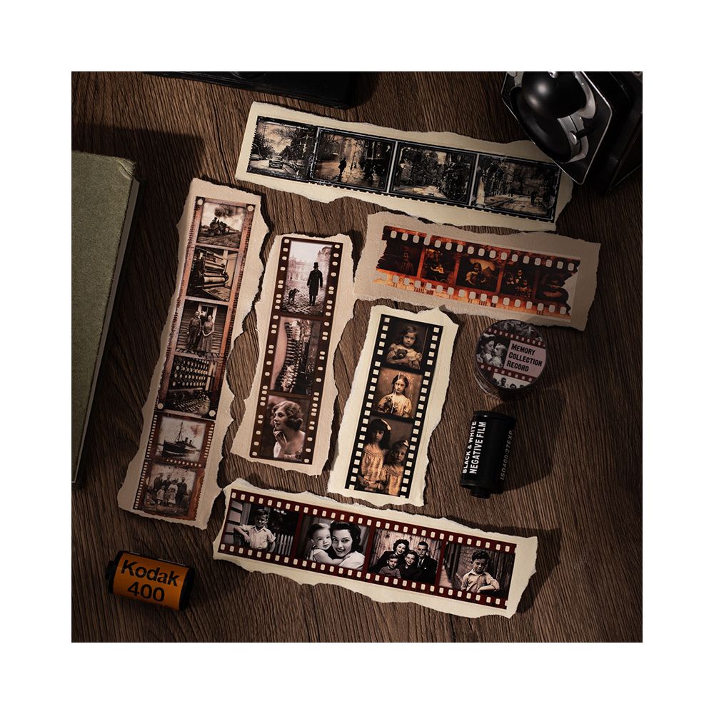 Memory Collection Series Vintage PET Tape 4cm 2m image 3