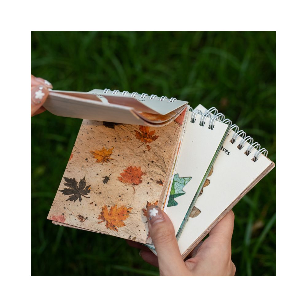 Autumn Leaf Series Material Paper 6 Styles 50 Sheets image 1