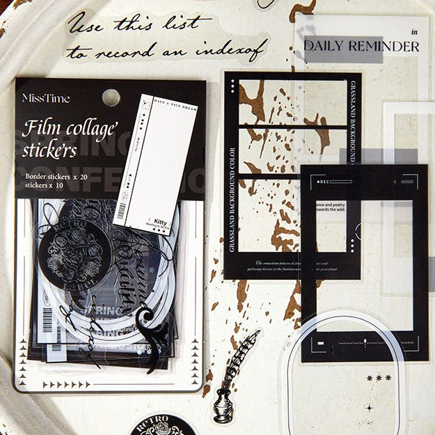 Time story series PET stickers 6 options image 0