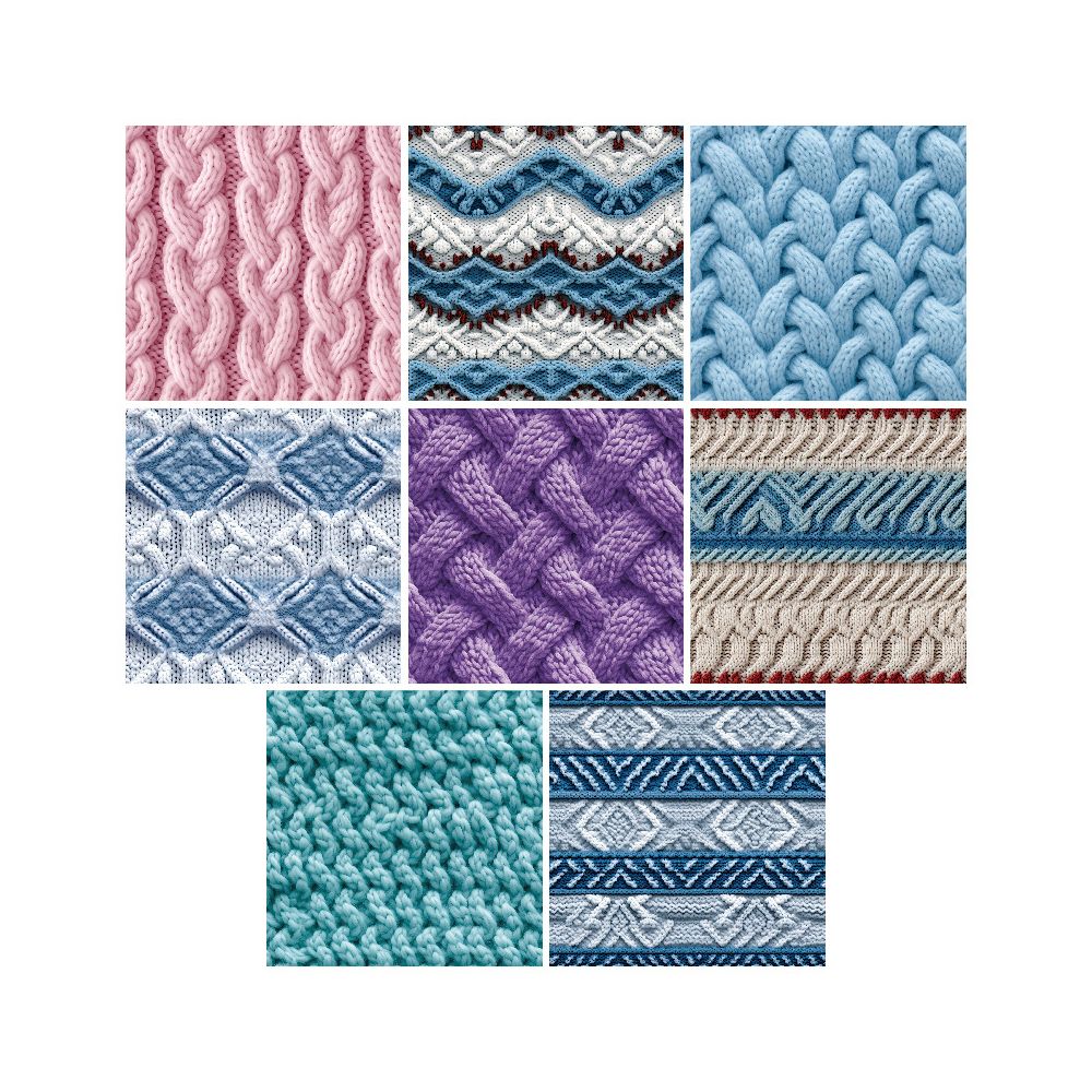 Wool series material paper 24 Pcs image 2