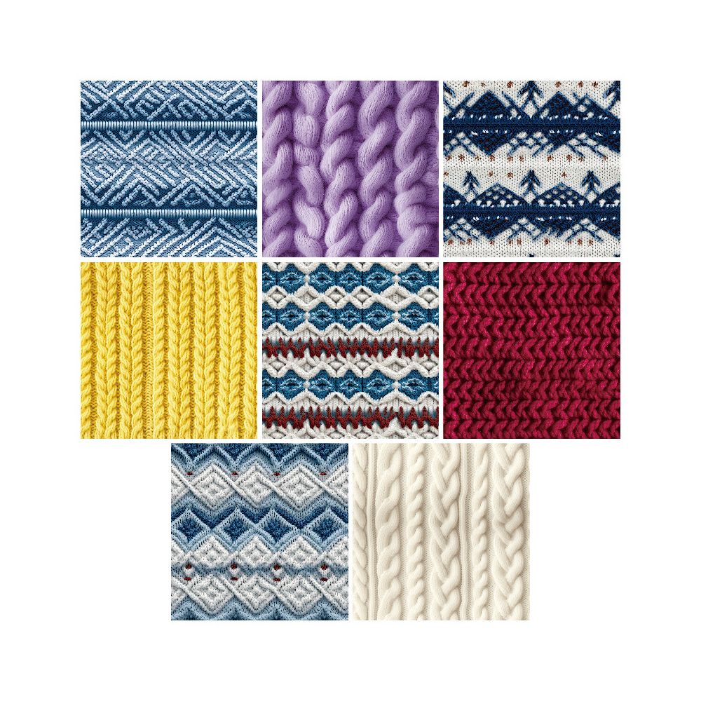 Wool series material paper 24 Pcs image 3