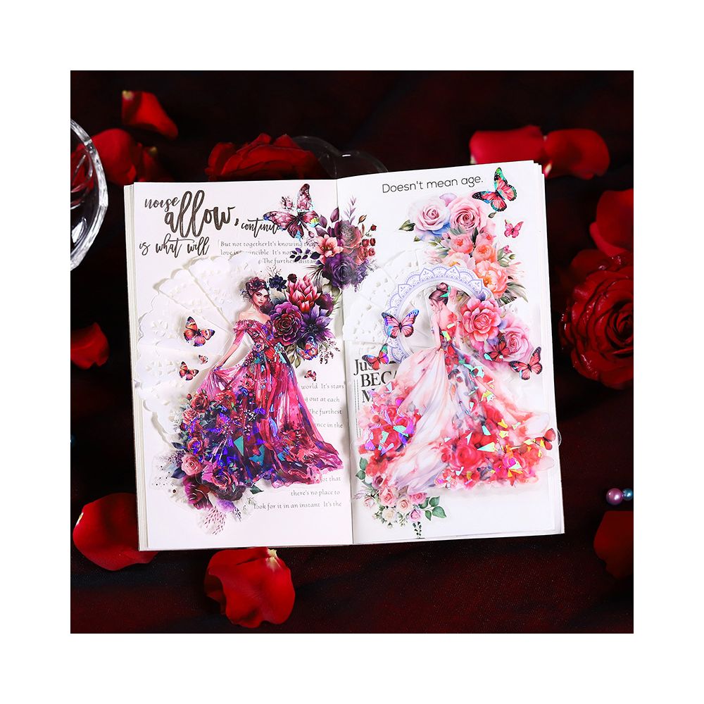 Evening Feast Series Fairy Fantasy PET Stickers 3 Styles image 3