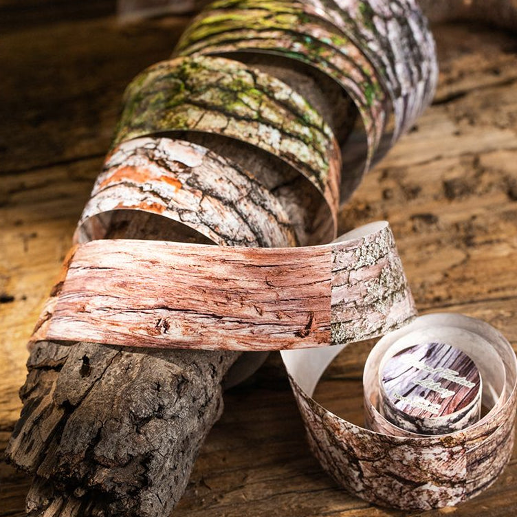 Textured Background Wood series Washi Tape 4cm 2m image 0