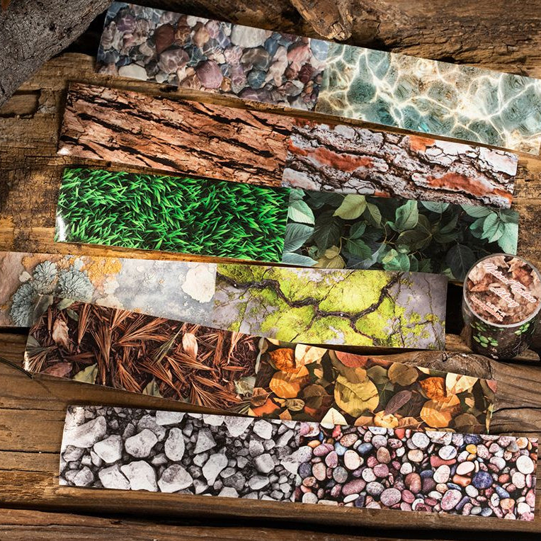 Textured Background Wood series Washi Tape 4cm 2m image 1