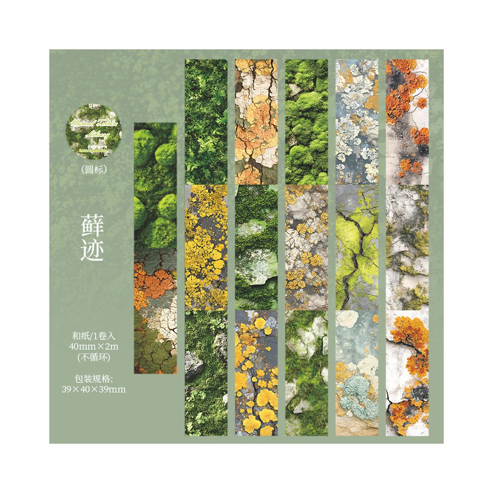 Textured Background Wood series Washi Tape 4cm 2m image 10