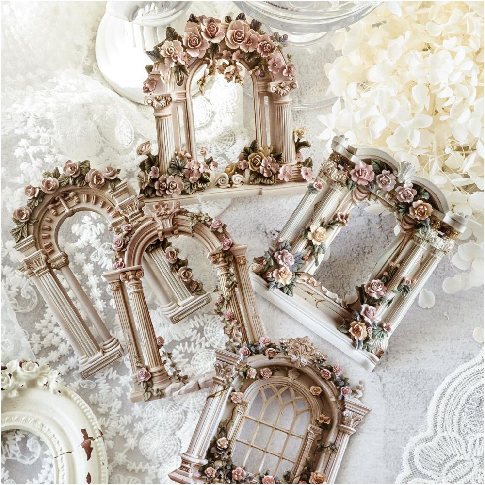 Flower Room Romantic Hard Card Stickers 7 Styles 10 Sheets image 3