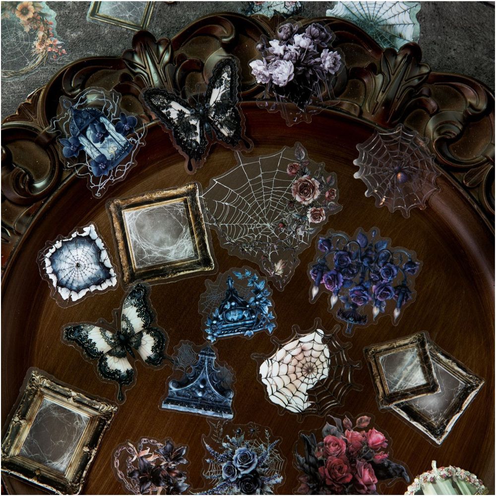 Forgotten Castle Serie PET Stickers 20 sheets 6 designs image 0