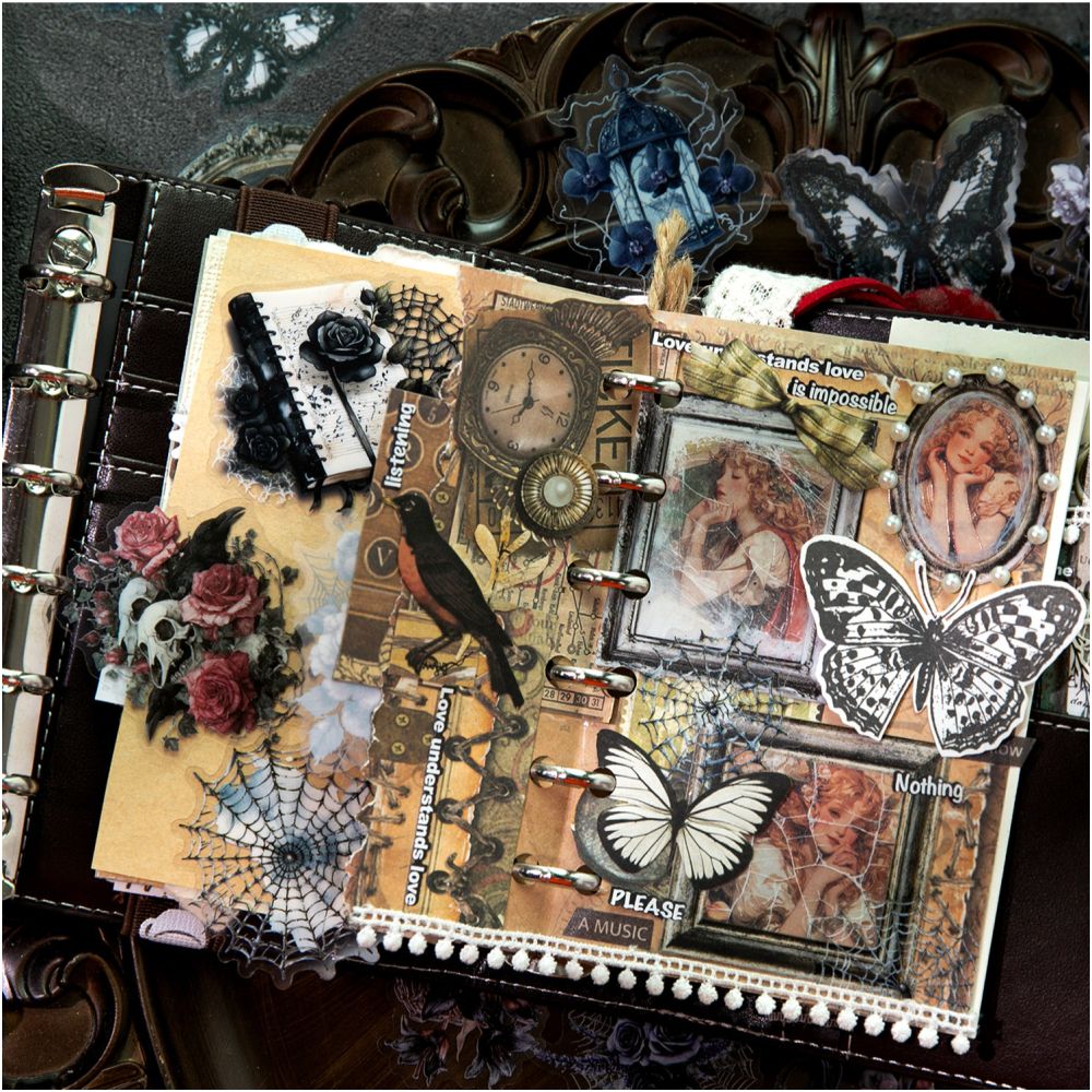 Forgotten Castle Serie PET Stickers 20 sheets 6 designs image 2