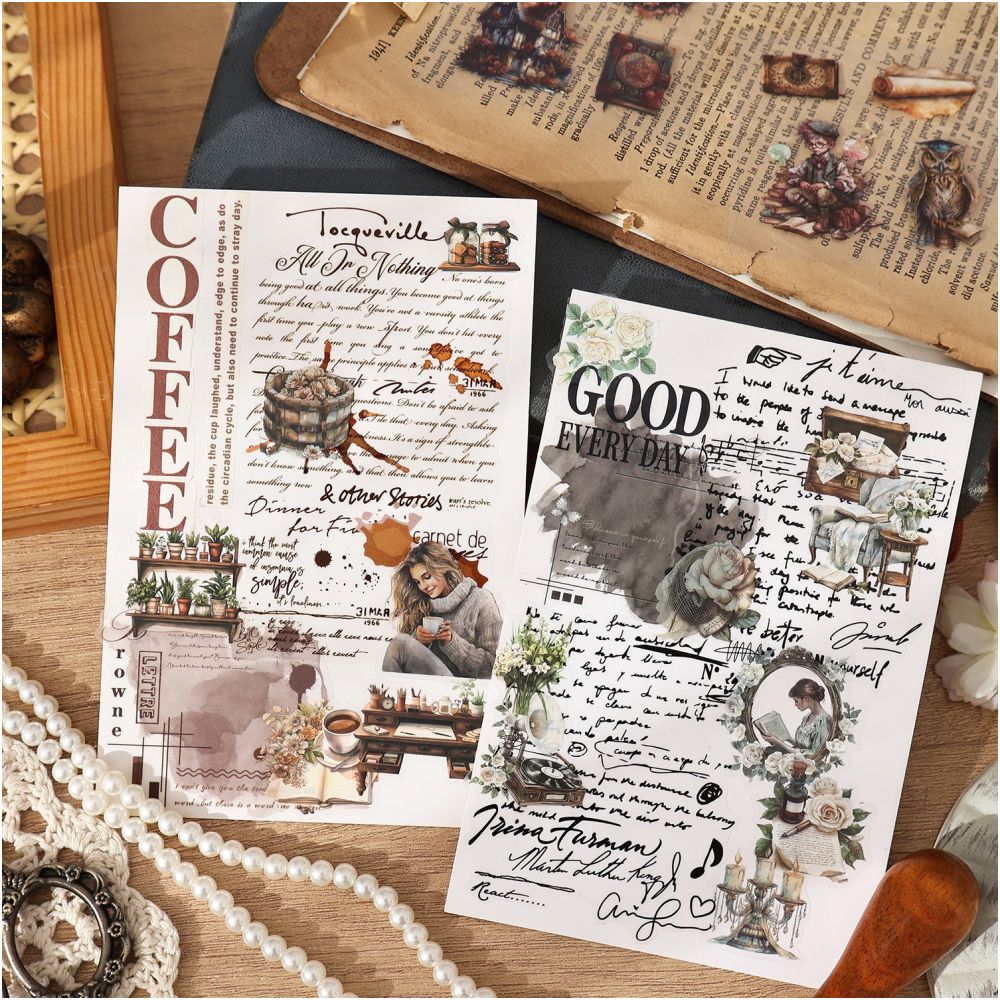 Seasonal Memories Series PET Sticker Set 4 Types 100 Sheets image 2