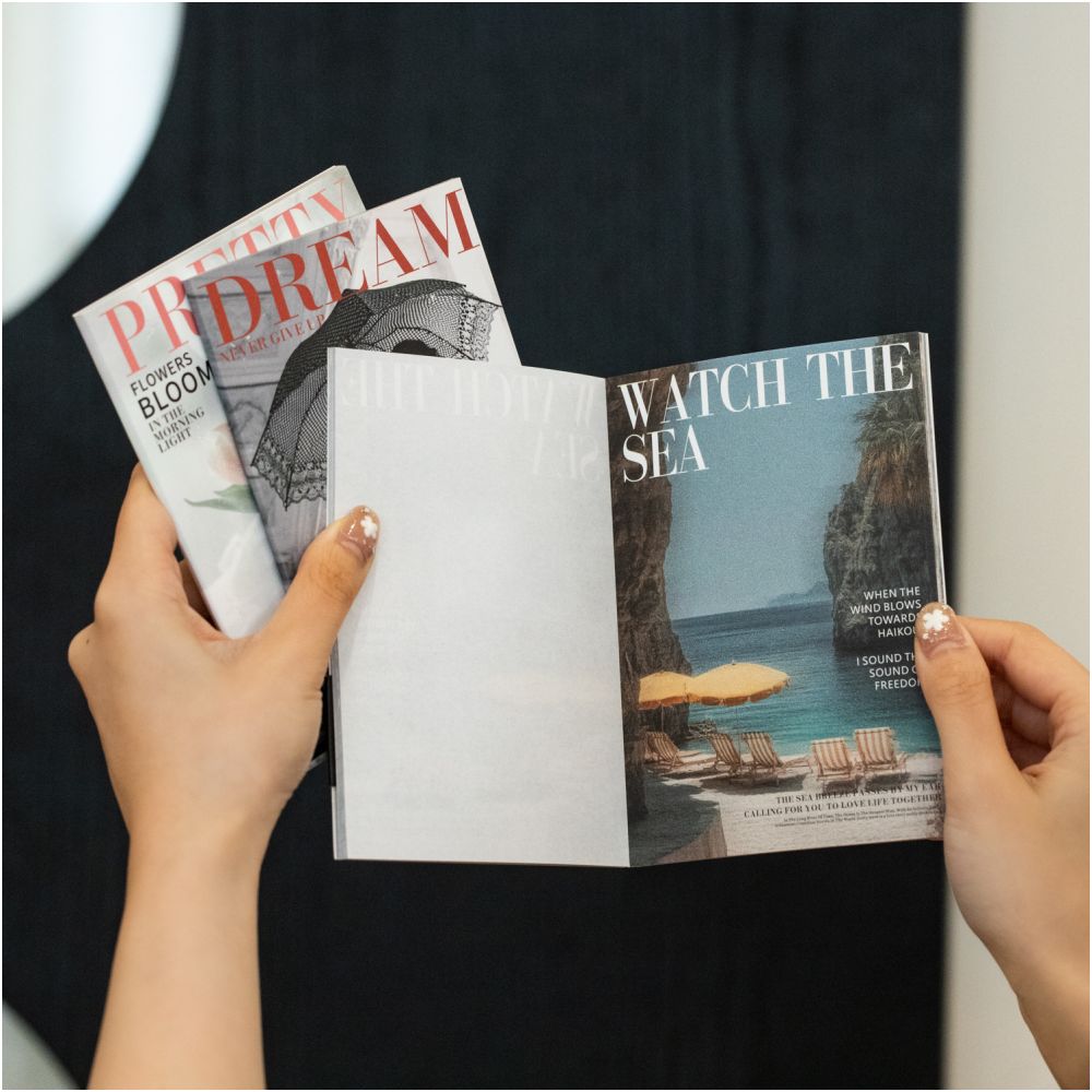 Magazine Collection Series Retro Material Paper 30 Sheets 6 Styles image 1