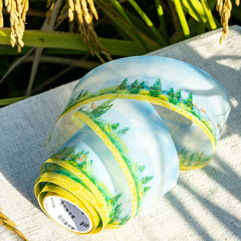 Fairy Tale Series Landscape PET Tape 4cm 2m 6 Styles image 1