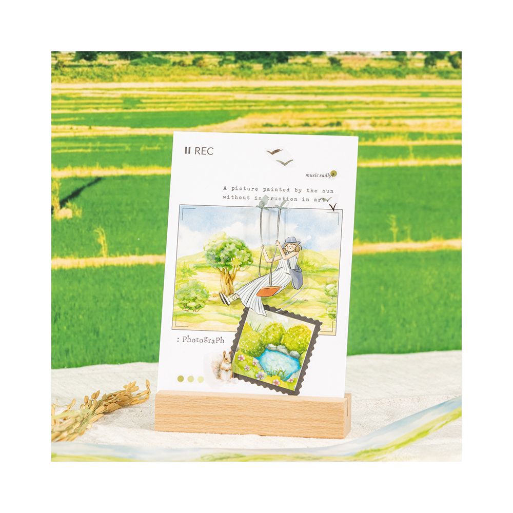 Fairy Tale Series Landscape PET Tape 4cm 2m 6 Styles image 2