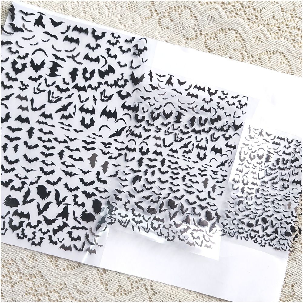 DIY Bat Pet Stickers 1 Sheet image 2