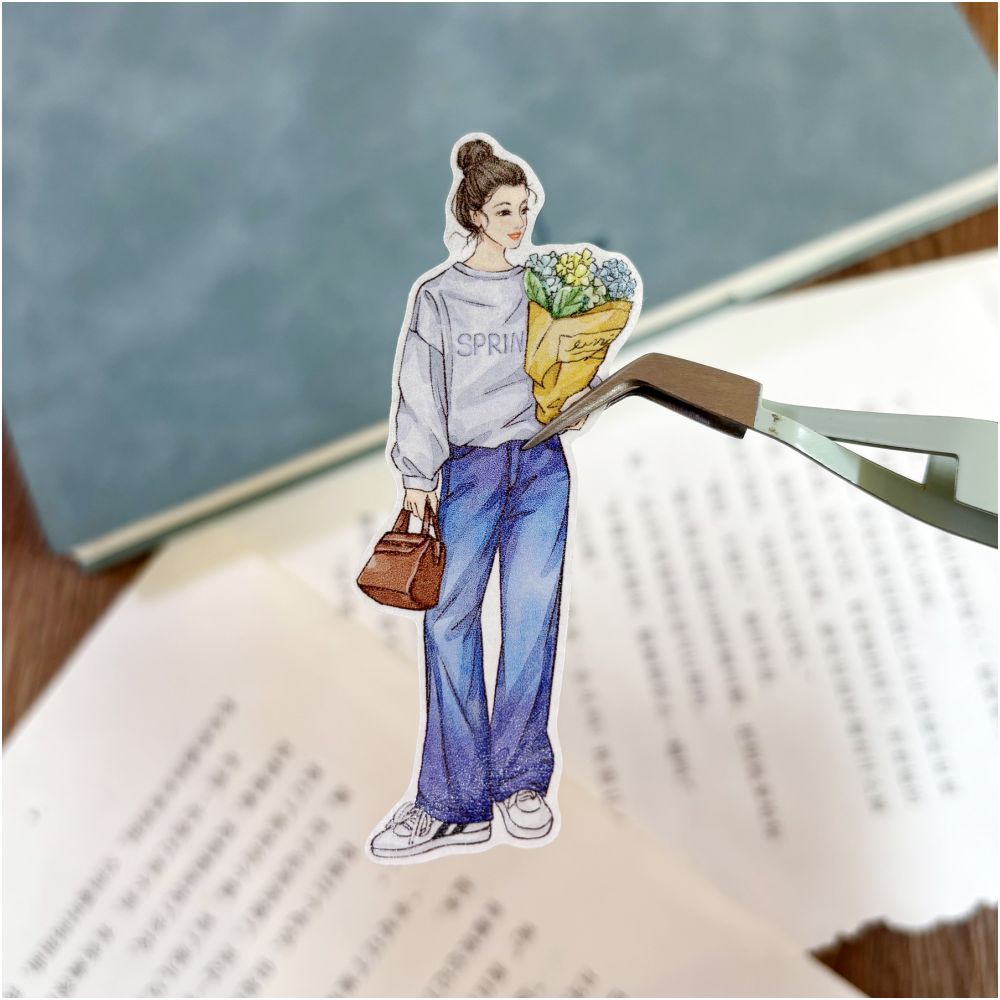 Casual character PET tape 8cm x 1m image 4