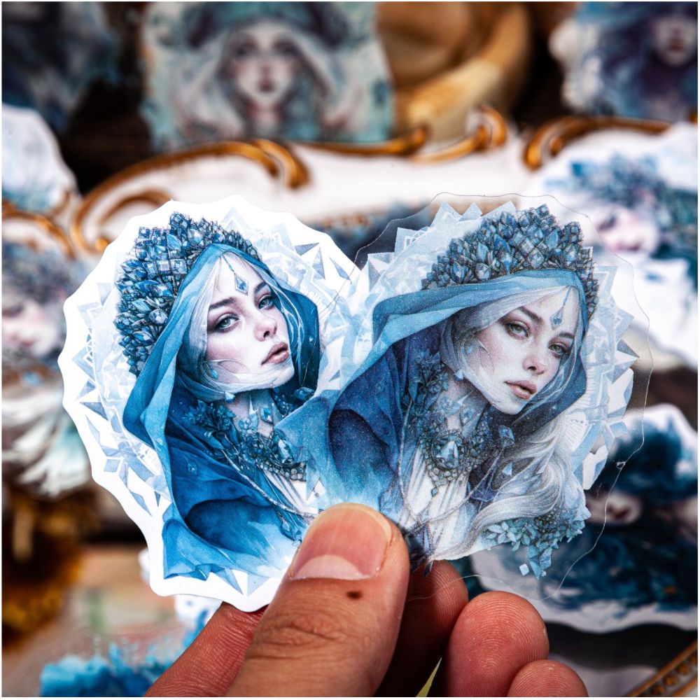 Magic Fairy Series PET and Paper Stickers 6 Designs 10 Pcs image 3