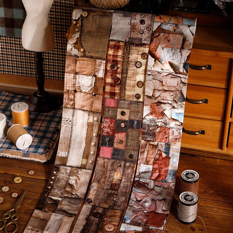 Time Tailor Series Washi Tape 6 Types 8cm x 2m image 0