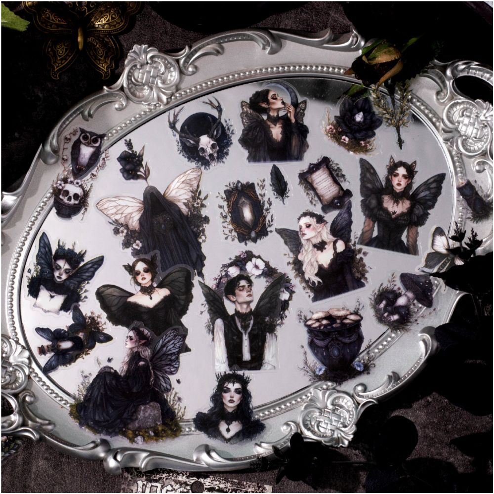 Dark Gothic Series PET Stickers 30 sheets image 1