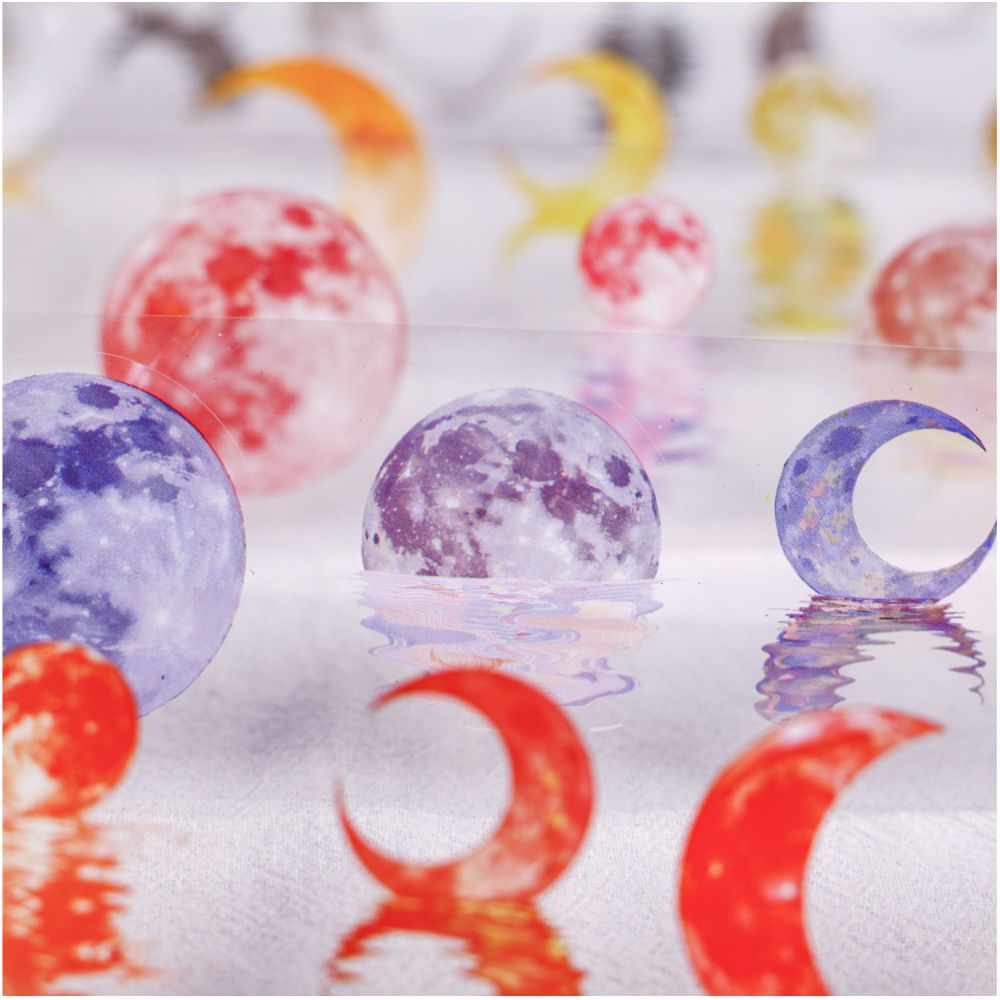 Moonlight Series PET Tape 5cm x 2m 6 Styles image 1