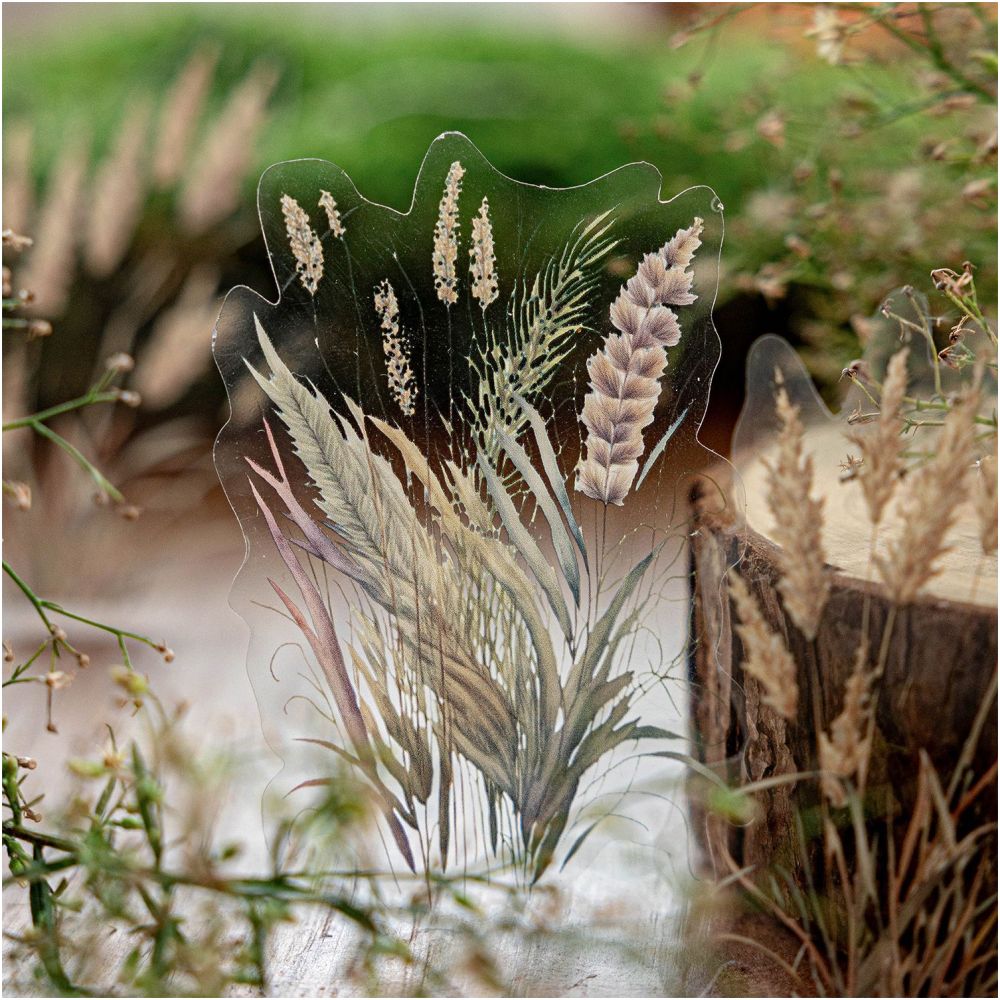 Reed Whispers Series PET Stickers 10 Sheets 4 Styles image 3