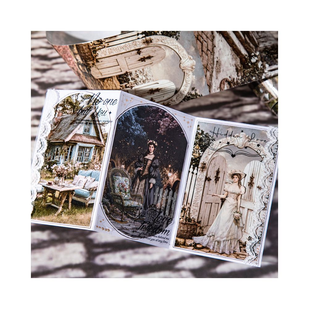 Large Size Landscape Washi Tape 6 Designs 8cm x 2m image 3