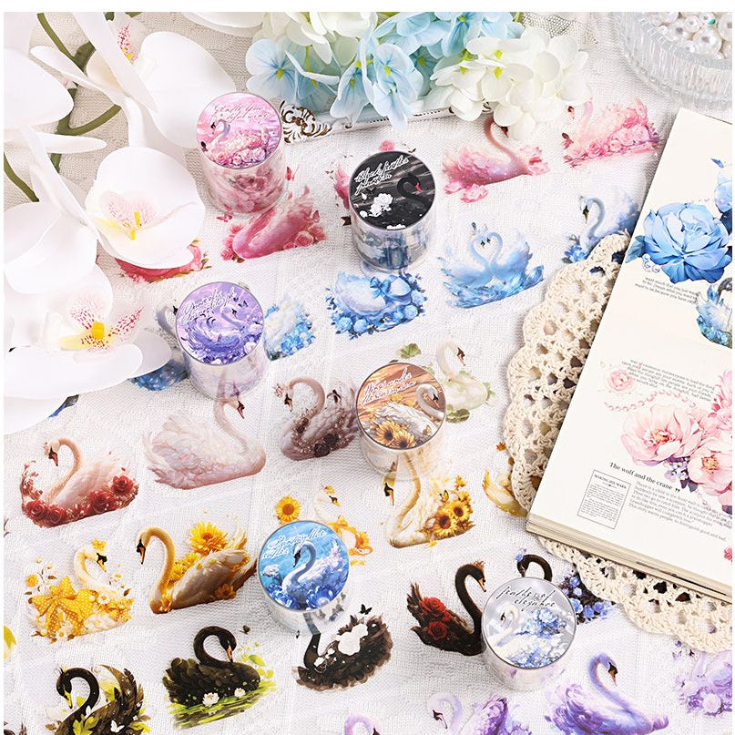Swan series PET Tape 6 Types 5cm x 2m image 0