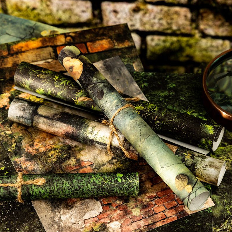 Nature s Touch Series Material Paper 6 Types 16 Pcs image 2