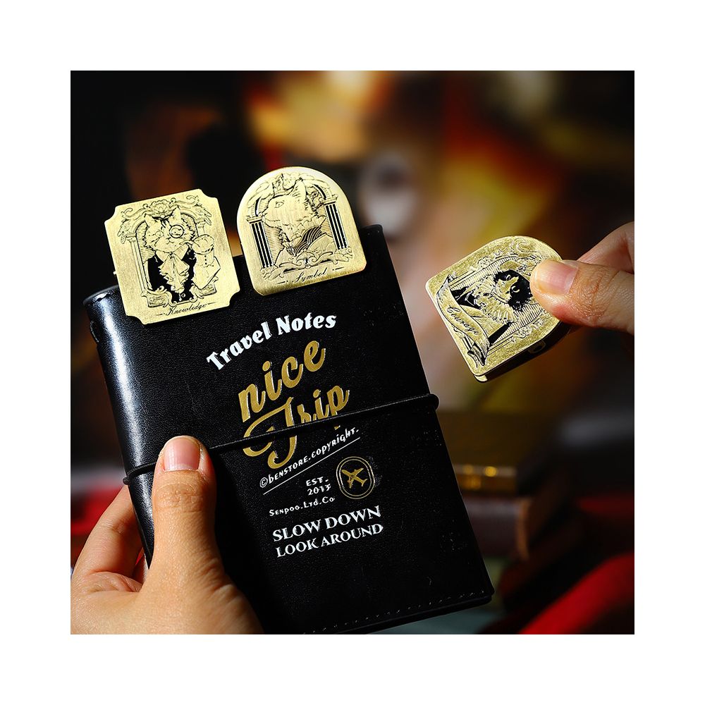 Cat Noble Series Original Journal Clip 4 Styles image 2