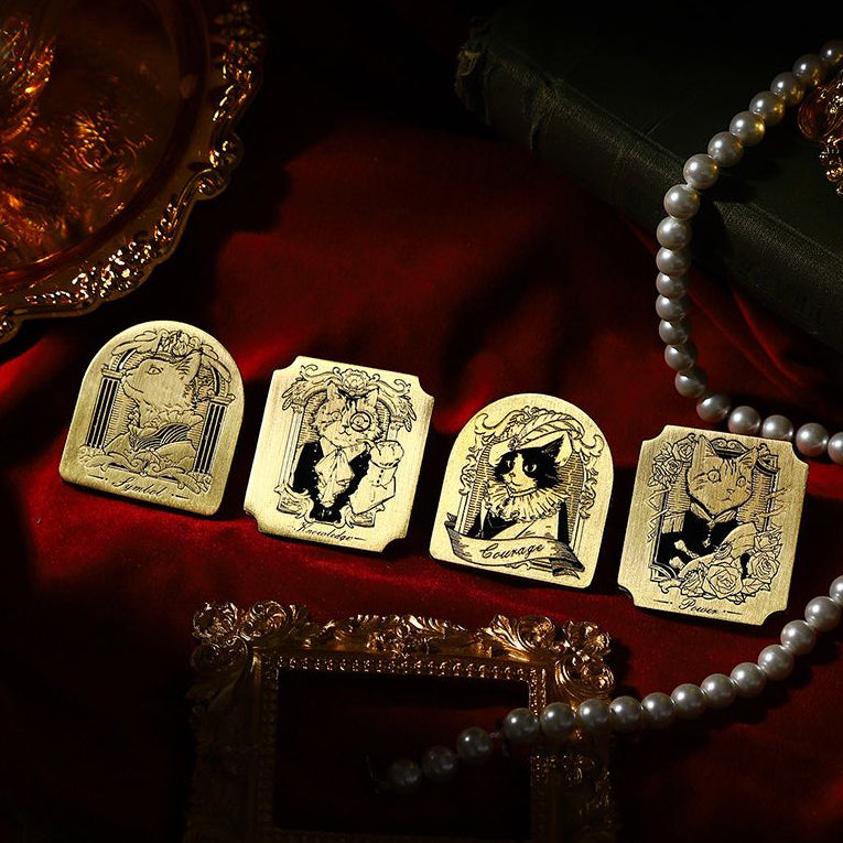 Cat Noble Series Original Journal Clip 4 Styles image 3