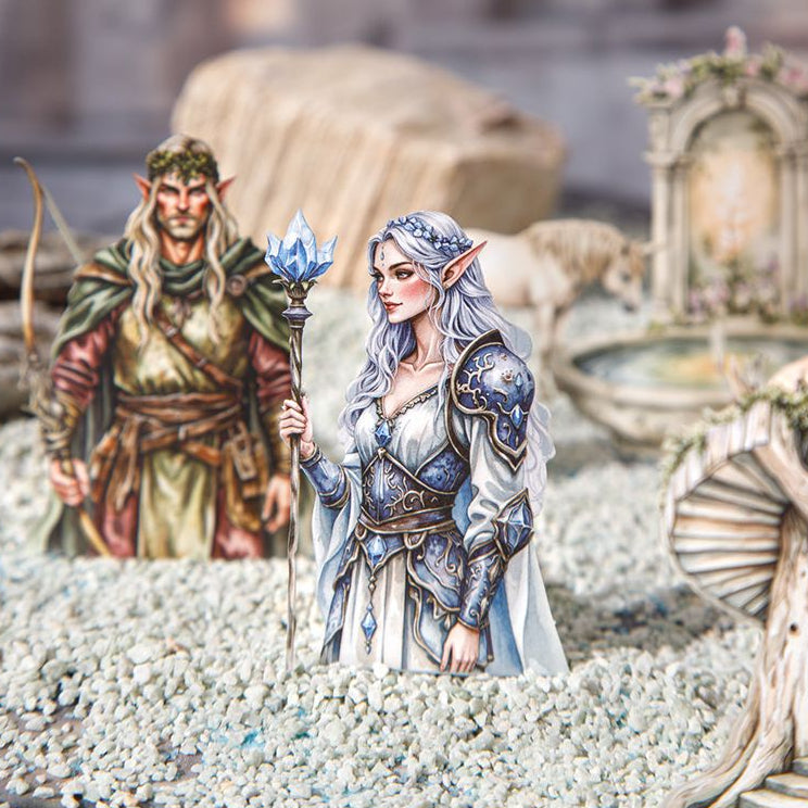 Guardian s Pact Series Character Paper Stickers 6 Styles 15 Pcs image 2