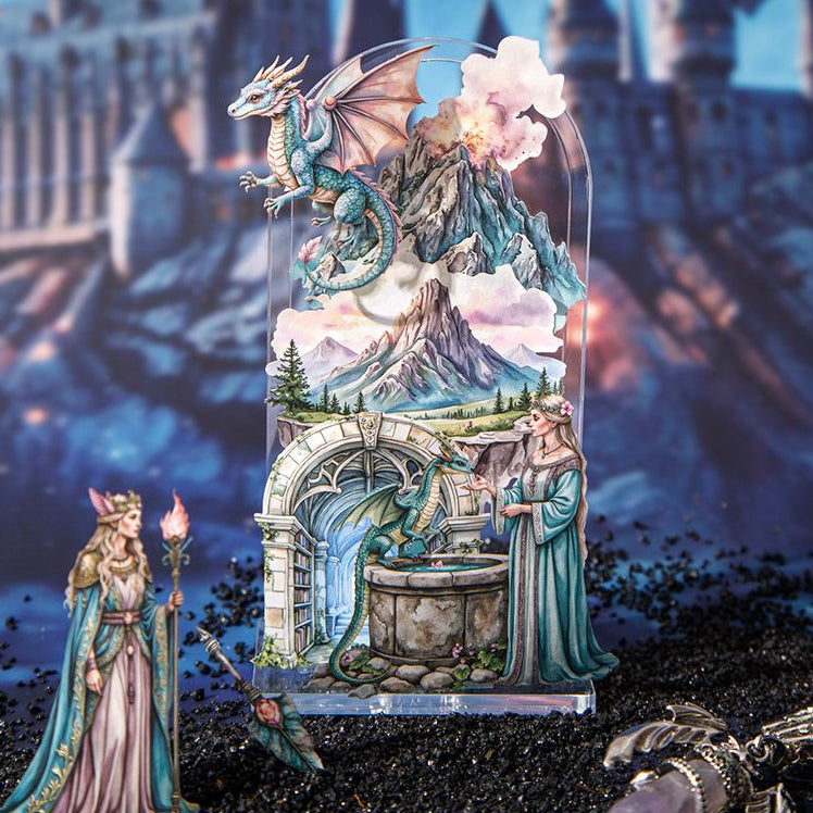 Guardian s Pact Series Character Paper Stickers 6 Styles 15 Pcs image 3