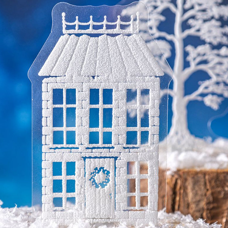 Snowy Wonderland Series 3D Foam PET Stickers 6 Designs 20 Pcs image 0