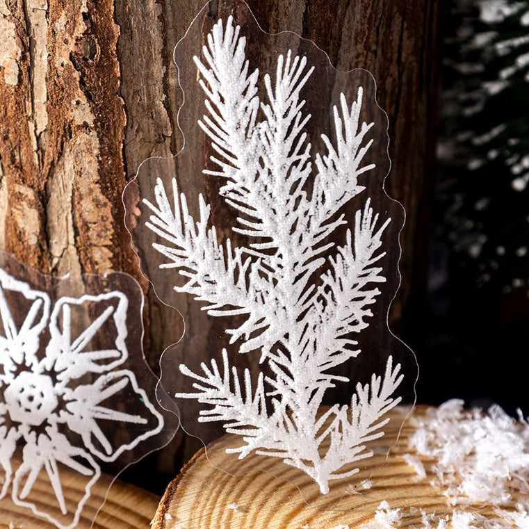 Snowy Wonderland Series 3D Foam PET Stickers 6 Designs 20 Pcs image 2