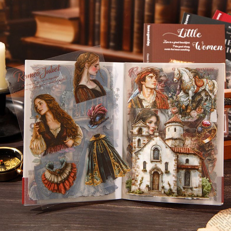 A Wonderful Day Classic Literature Sticker Book with Character 6 Designs image 0