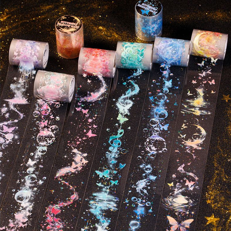 Butterfly Shadow Series PET Tape 6 Styles 5cm x 2m image 1