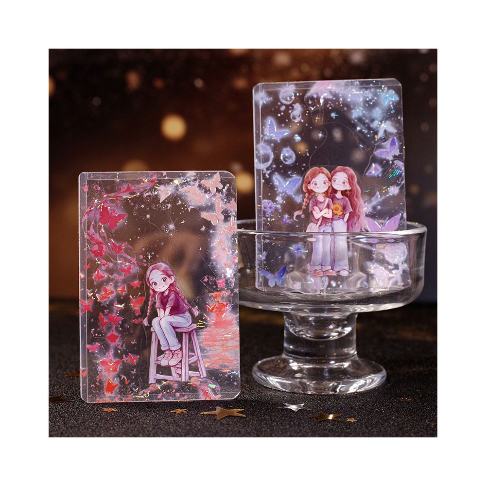 Butterfly Shadow Series PET Tape 6 Styles 5cm x 2m image 2