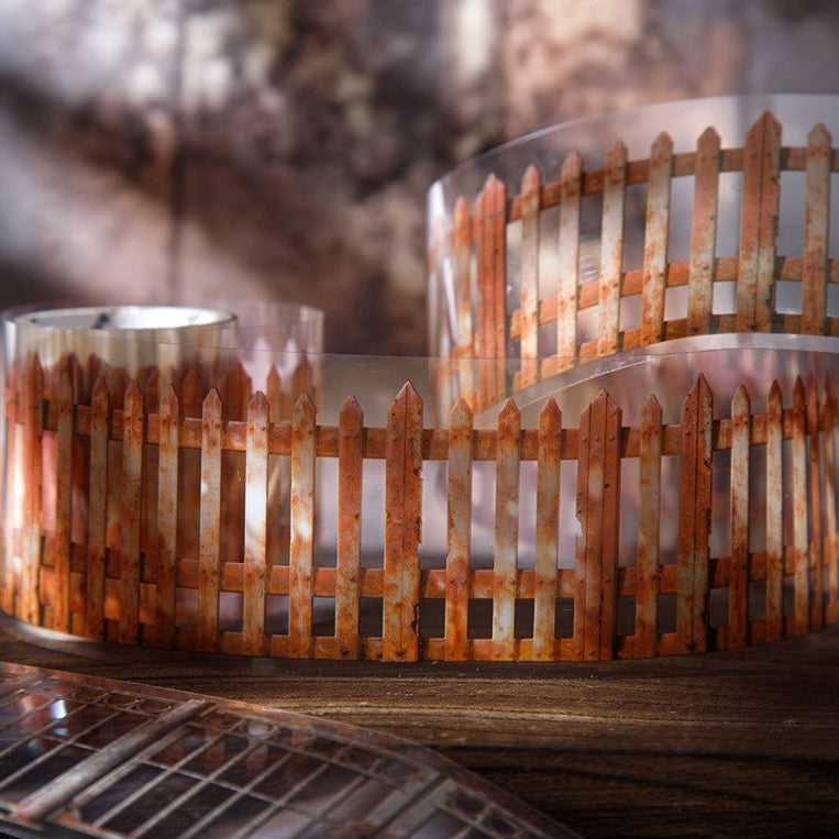 Vintage fence PET tape 5cm x 2m 6 Styles image 0